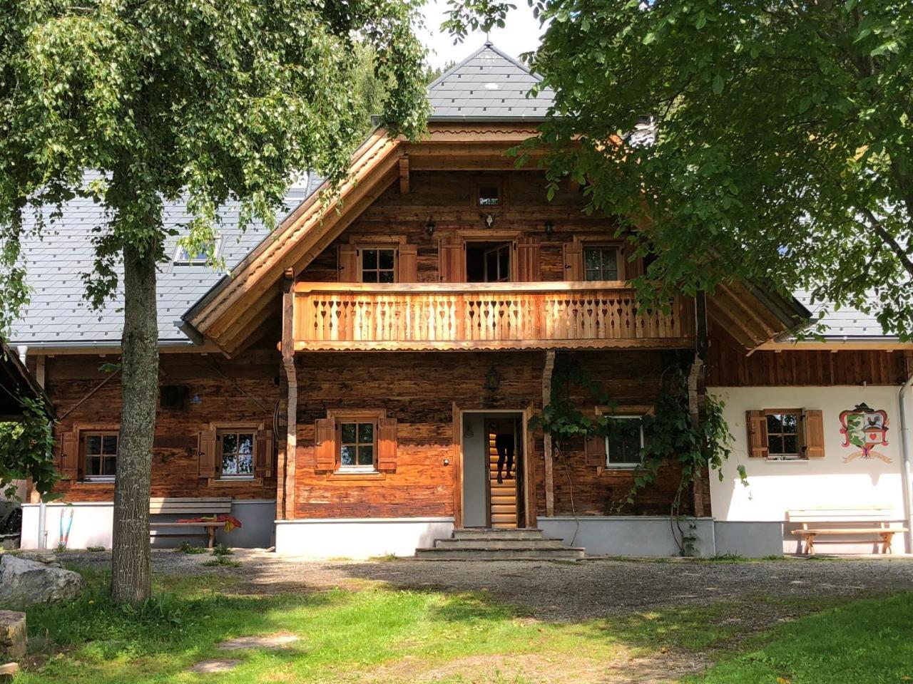 Waldheimathuette Villa Sankt Kathrein am Hauenstein ภายนอก รูปภาพ