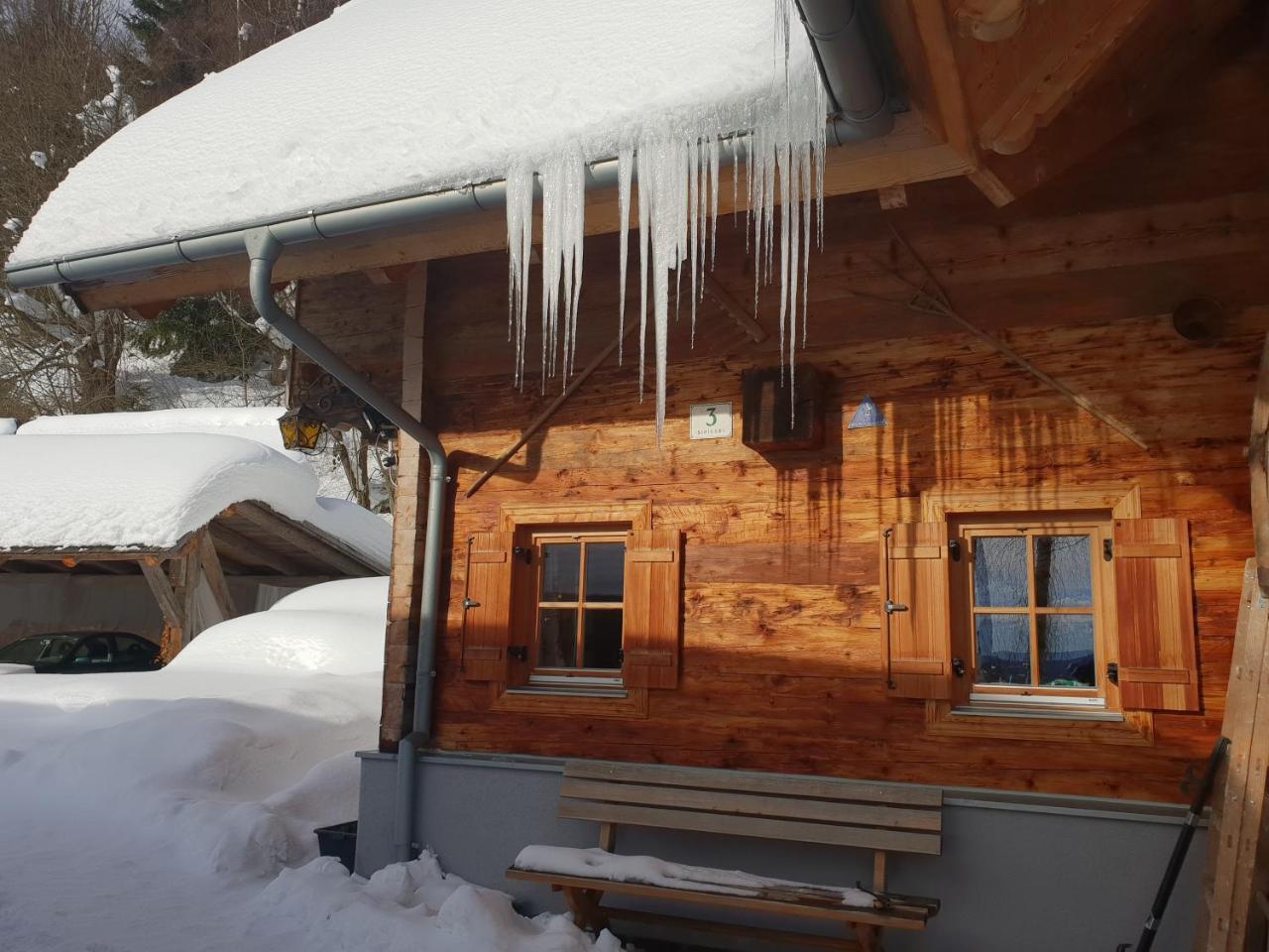 Waldheimathuette Villa Sankt Kathrein am Hauenstein ภายนอก รูปภาพ