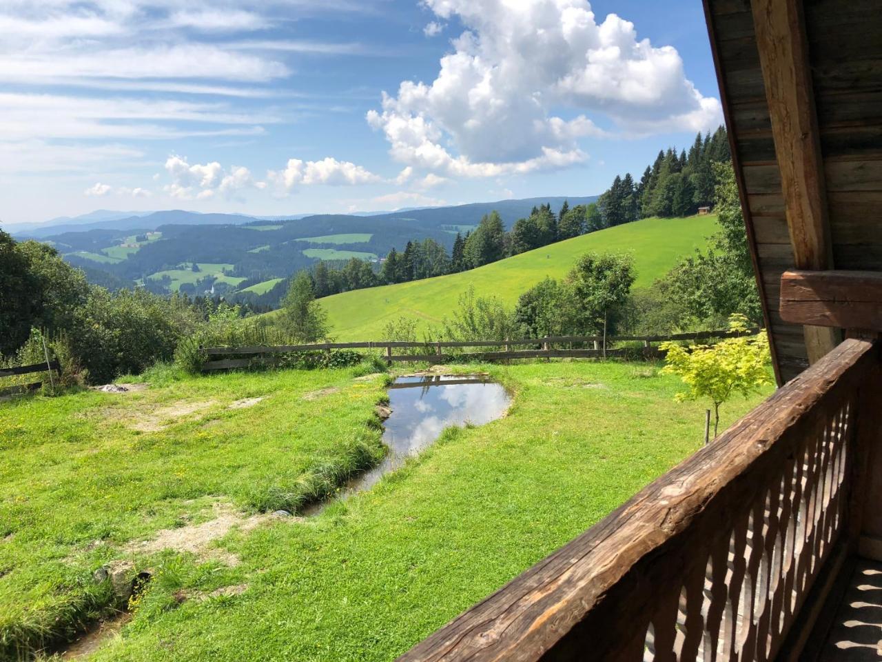 Waldheimathuette Villa Sankt Kathrein am Hauenstein ภายนอก รูปภาพ