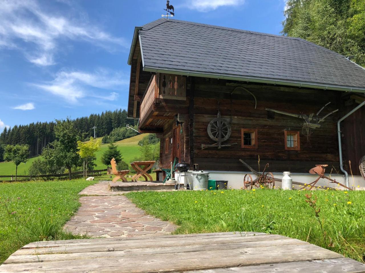 Waldheimathuette Villa Sankt Kathrein am Hauenstein ภายนอก รูปภาพ