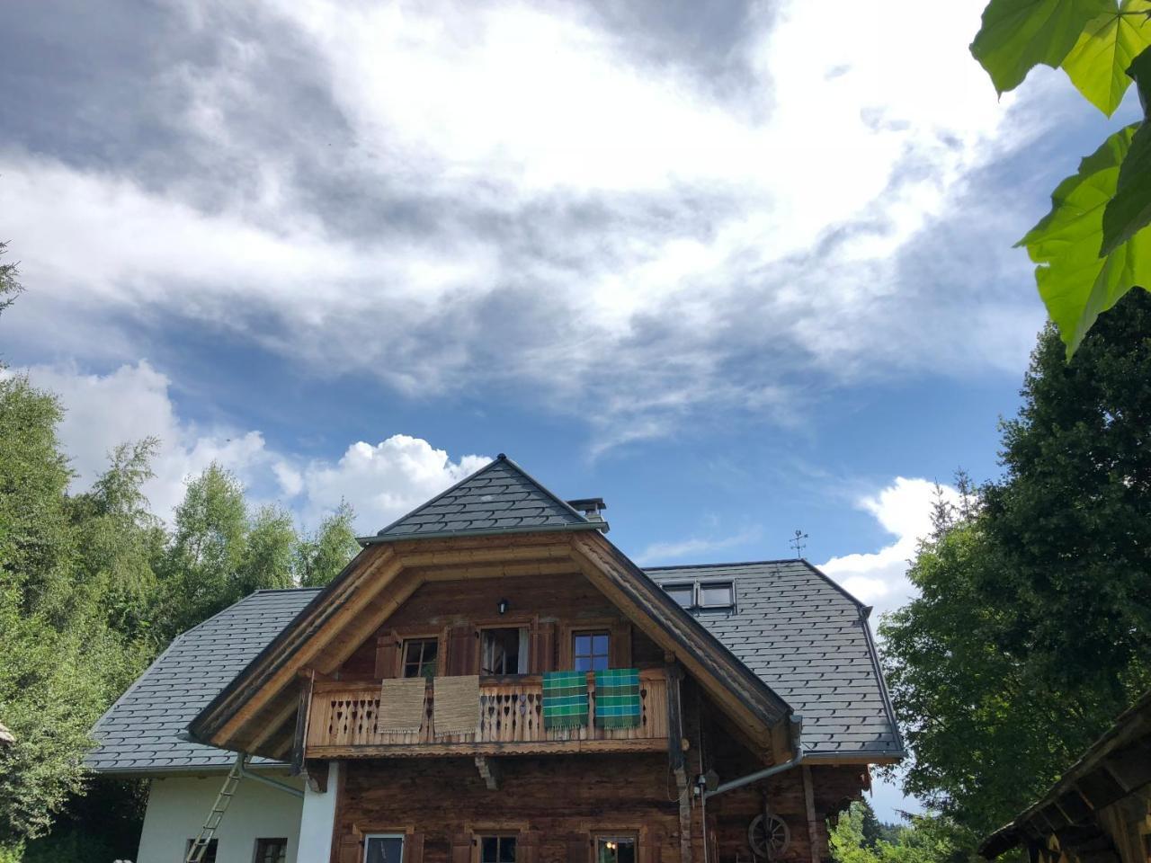 Waldheimathuette Villa Sankt Kathrein am Hauenstein ภายนอก รูปภาพ
