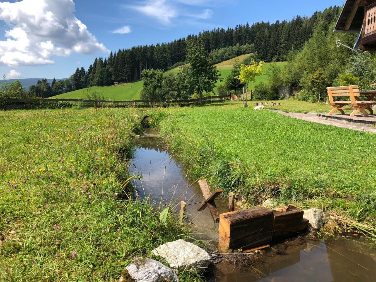 Waldheimathuette Villa Sankt Kathrein am Hauenstein ภายนอก รูปภาพ